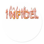infidel stickers