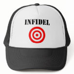 Infidel (with target) trucker hats