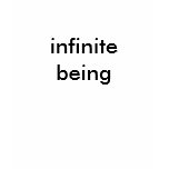 infinite being t-shirts