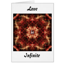 Infinite Love - Valentines Card