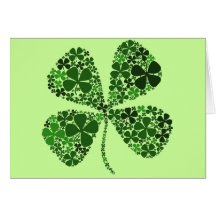Infinite Luck 4-leaf Clover Cards