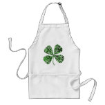 Infinitely Lucky 4-leaf Clover Apron
