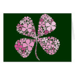 Infinitely Lucky Pink Clover cards