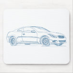 Infiniti G37 Coupe Sketch mousepads
