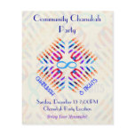 Infinity 8 Nights Chanukah Party Flyers