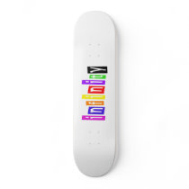 Infinity Block Skateboard Deck