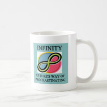 INFINITY math joke Mug