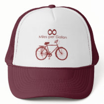 Infinity Miles Per Gallon Bike Hat
