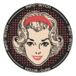 Info Bitch stickers