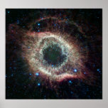 Infrared Helix Nebula posters