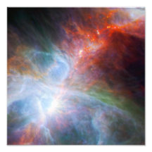 Infrared Light in the Orion Nebula Photo Print