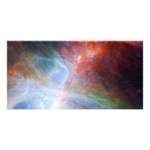 Infrared Light in the Orion Nebula Personalized Photo Card