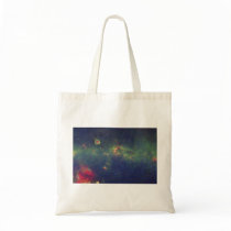 Infrared Portrait of the Inner Milky Way Galaxy Canvas Bag
