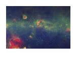 Infrared Portrait of the Inner Milky Way Galaxy t-shirts
