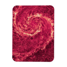 Infrared Whirlpool Galaxy Messier 51a NGC 5194 Flexible Magnets