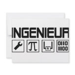 Ingenieur tools icon invitations