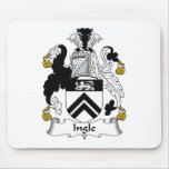 Ingle Family Crest mousepads