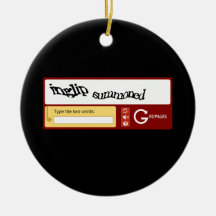 Inglip Summoned and Gropaga Christmas Ornaments