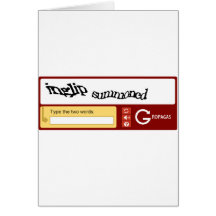Inglip Summoned and Gropaga Greeting Cards