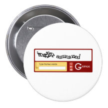 Inglip Summoned and Gropaga Pinback Buttons