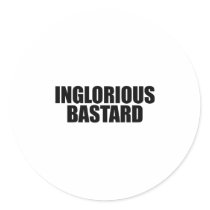 Inglorious Bastard Stickers
