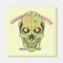 Inhumaine Society Magnet