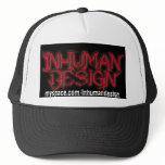 inhumandesignlogo2, myspace.com/inhumandesign mesh hats
