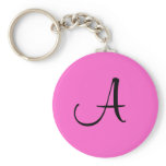 Initial "A" Key Ring keychains