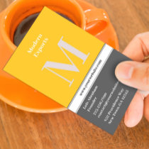 Initial Business Card