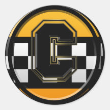 Initial C taxi driver Stickers