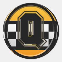 Initial Q taxi driver Stickers