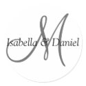 Initial Stickers Custom Wedding Monograms