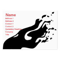 Ink Abstract -Chubby business cards