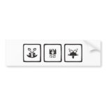 ink blot bumper stickers