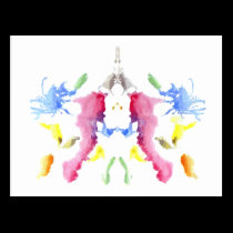 Ink Blot Card #10 postcards