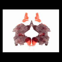 Ink Blot Card #2 postcards