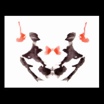 Ink Blot Card #3 postcards