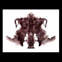 Ink Blot Card #4 postcards