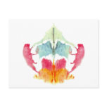 Ink Blot Card #8 postcards