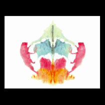 Ink Blot Card #8 postcards
