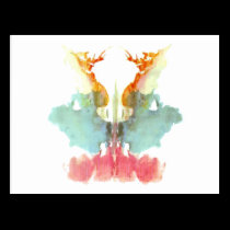 Ink Blot Card #9 postcards