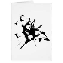 Ink blot cards