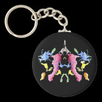 Ink Blot Keychain #10 keychains