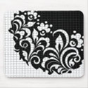 ink flowers mousepads