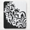 ink flowers mousepads