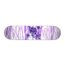 Ink Flowers Skateboard