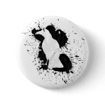 Ink Splat Bird buttons