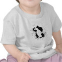 Ink Splat Bird t-shirts