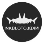 Inkblot Fish stickers