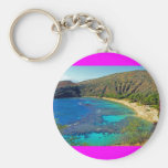 Inland, Hanauma Bay 4, Honolulu, Oahu Keychains
